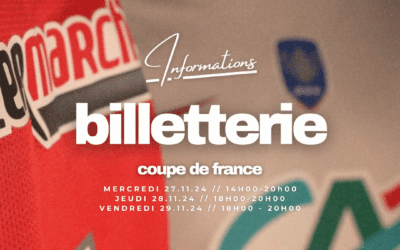 BILLETTERIE COUPE DE FRANCE