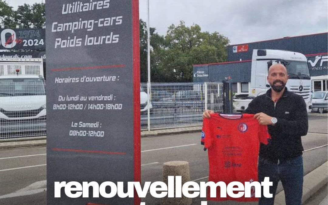 RENVOUVELLEMENT PARTENAIRE X VENDÉE POIDS LOURD