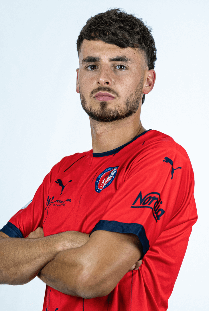 Charly Chevrier, milieu de terrain de l'esof