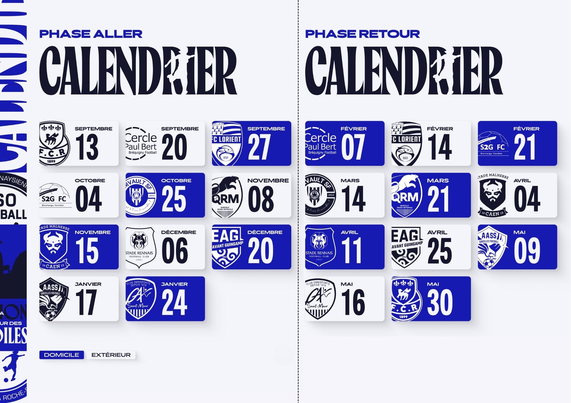 Calendrier D3F